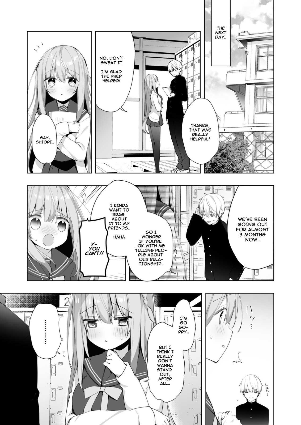hentai manga Having NTR Sex With a Male Kouhi ~My Boyfriend Just Isn\'t Enough~